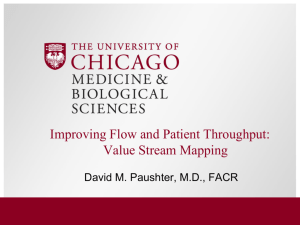 2014 RSNA - Improving Flow and Patient