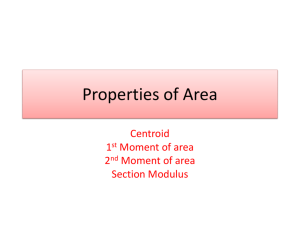 Properties of Area