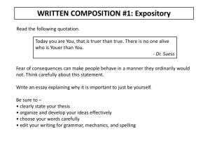 Expository Prompts