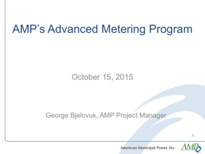 AMP's AMI Program Presentation