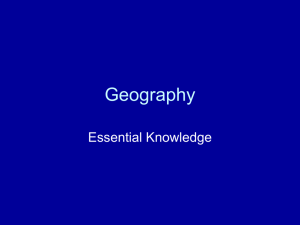 Geography - Bingham's Place