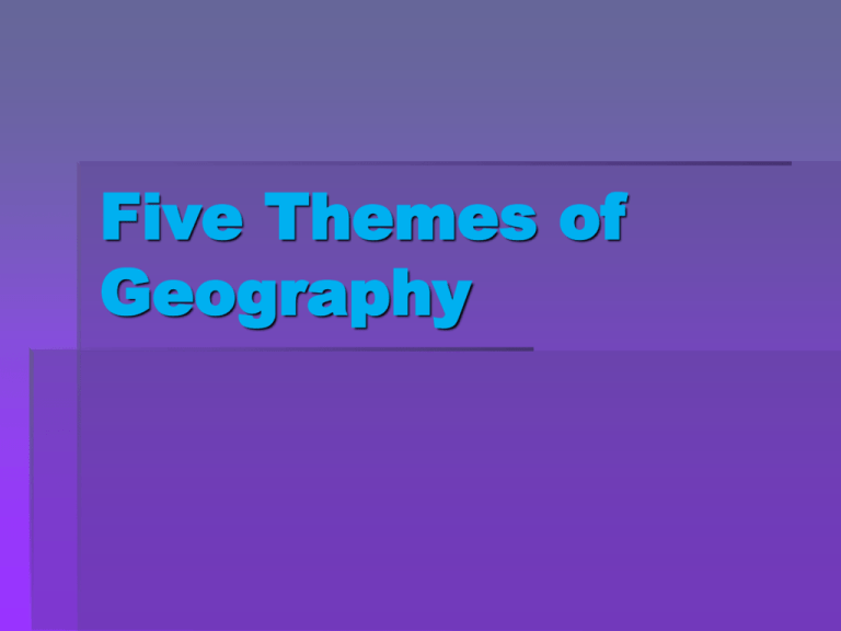 five-themes-of-geography