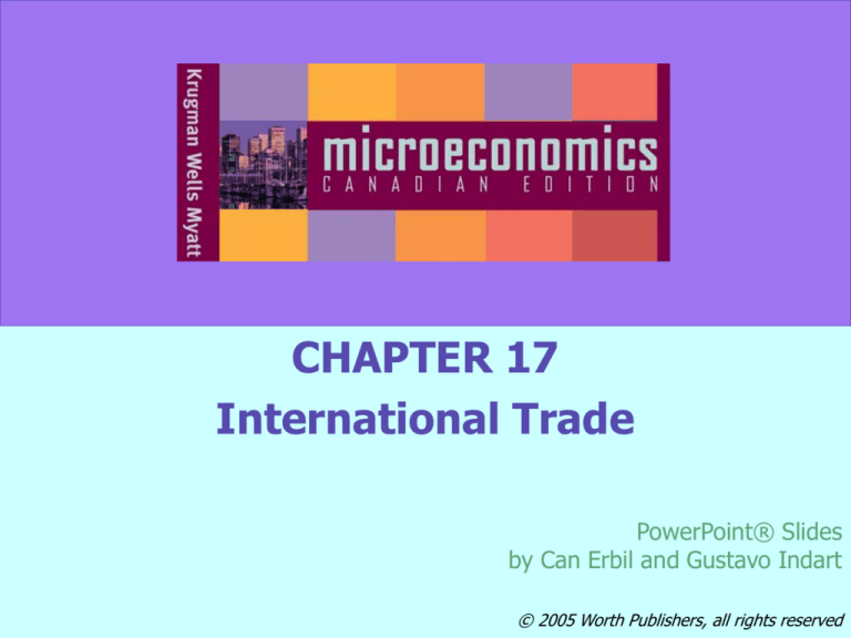 Comparative Advantage And International Trade