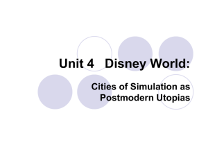Unit 4 Disney World: