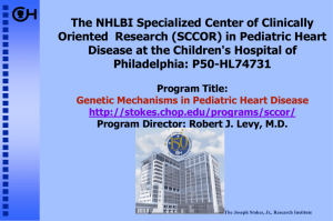 No Slide Title - The Children's Hospital of Philadelphia