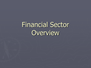 Financial Sector Overview