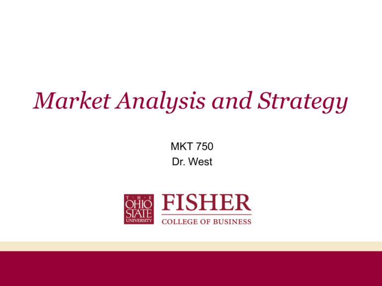 Market Analysis And Strategy