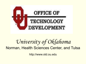 (OU Technology Development) July, 2004 presentation