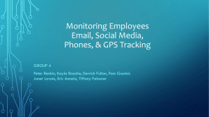 Monitoring of Employees Email & Social Media in the Workplace