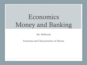 Economics Money and Banking