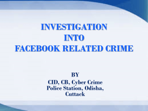 Investigation on Facebook