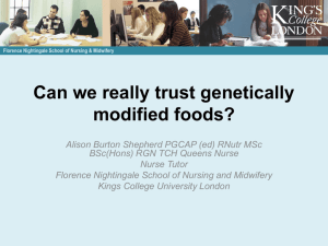 Can we really trust genetically modified foods?