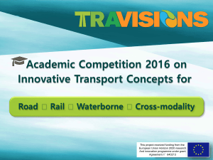 The European project TRA VISIONS 2016 invites students