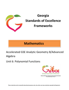 Type Title Here - Georgia Mathematics Educator Forum