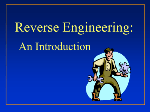 Reverse Engineering: