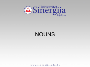 Nouns+Suffix→ NOUN