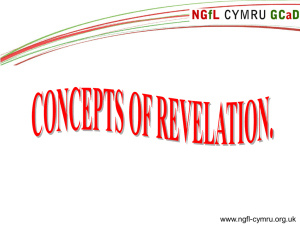 PPT Types of Revelation