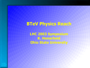 The BTeV Physics Reach