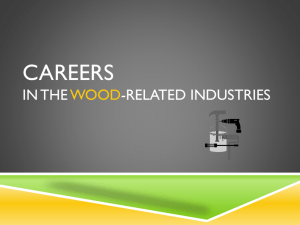 Jobs In The Wood-Related Industries