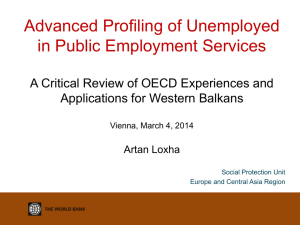 Advanced Profiling of Unemployed in Public Employment Services