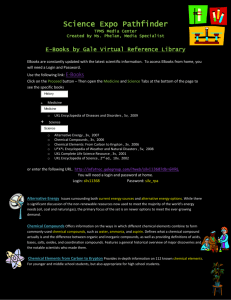 E-Books by Gale Virtual Reference Library