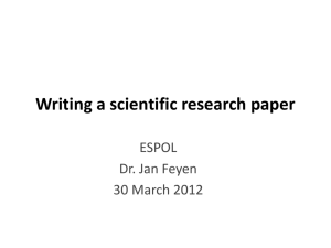 ESPOL_Writing a scientific research pape 2