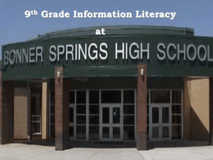 Information Literacy Unit for the 9th grade
