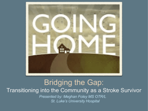 Bridging the Gap - St. Luke's Hospital and Health Network