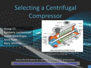 17: Centrifugal Compressor