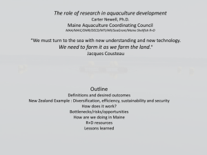Research and Development - The University of Maine