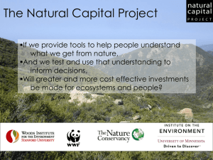 NatCap_woods_short - Natural Capital Project