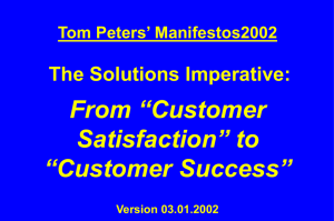 The Solutions Imperative2002 (updated 1.Mar.2002)