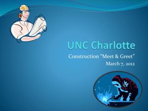 UNC Charlotte - Facilities Management