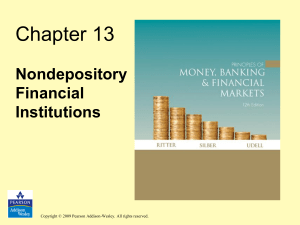 Nondepository Financial Institutions