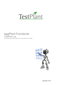 eggPlant Functional is the unique and innovative software test