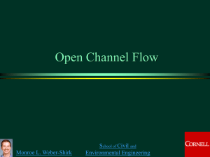 Open Channel Flow