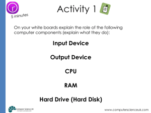 Output Device - ComputerScienceUK