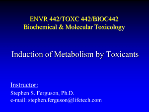 Drug Metabolism Phcy 172