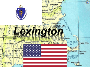 Lexington is a sister city of: Haifa, Israel