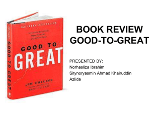BOOK REVIEW GOOD-TO