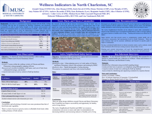 Wellness Indicators in North Charleston, SC