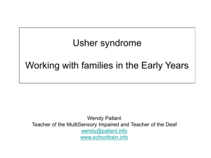 Ushers syndrome