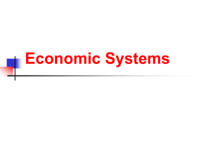 Economic Systems - Montgomery County Schools