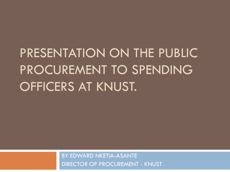 presentation-on-the-public-procurement-to-spending-officers