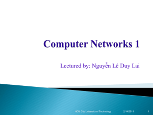 The Network Layer in the Internet