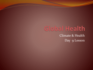 Global Health - fusglobalstudies