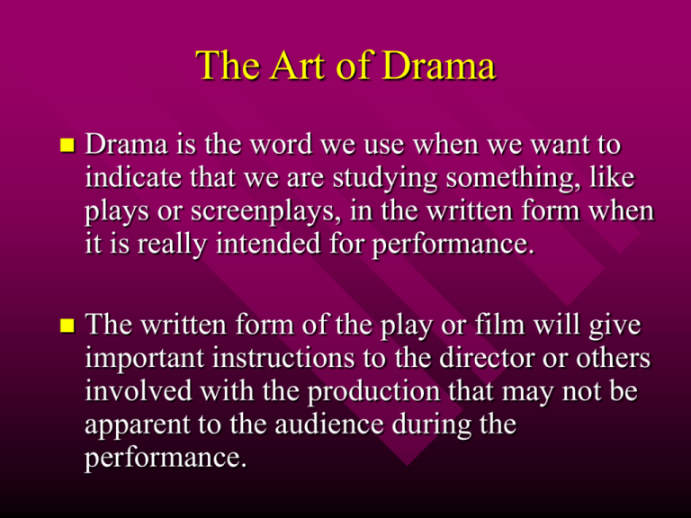 the-art-of-drama