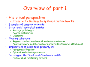 Network analysis slides