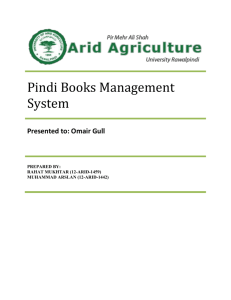 Pindi Books Management System