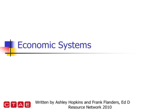 CA_3_Economic Systems PowerPoint